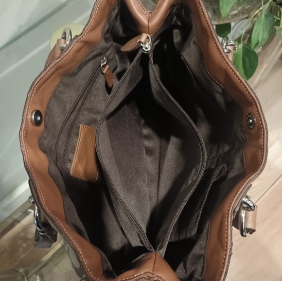 🛑🛑SOLD🛑🛑Brown Coach Penelope Signature Shoulder Bag - Picture 11 of 12